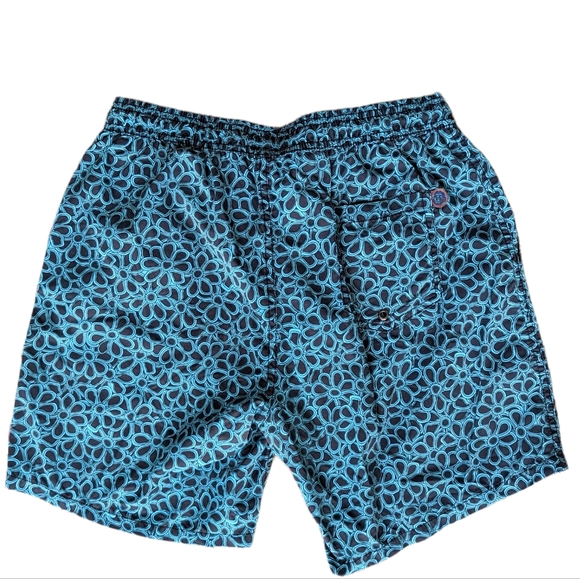 Mr. Swim Men's Floral Print Swim Trunks - Picture 3 of 7
